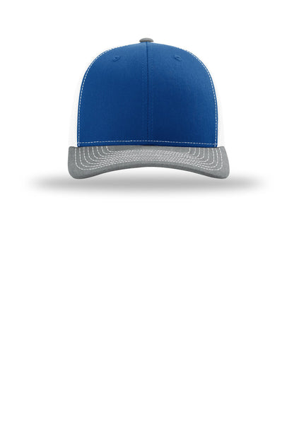 Royal/ White/ Heather Grey