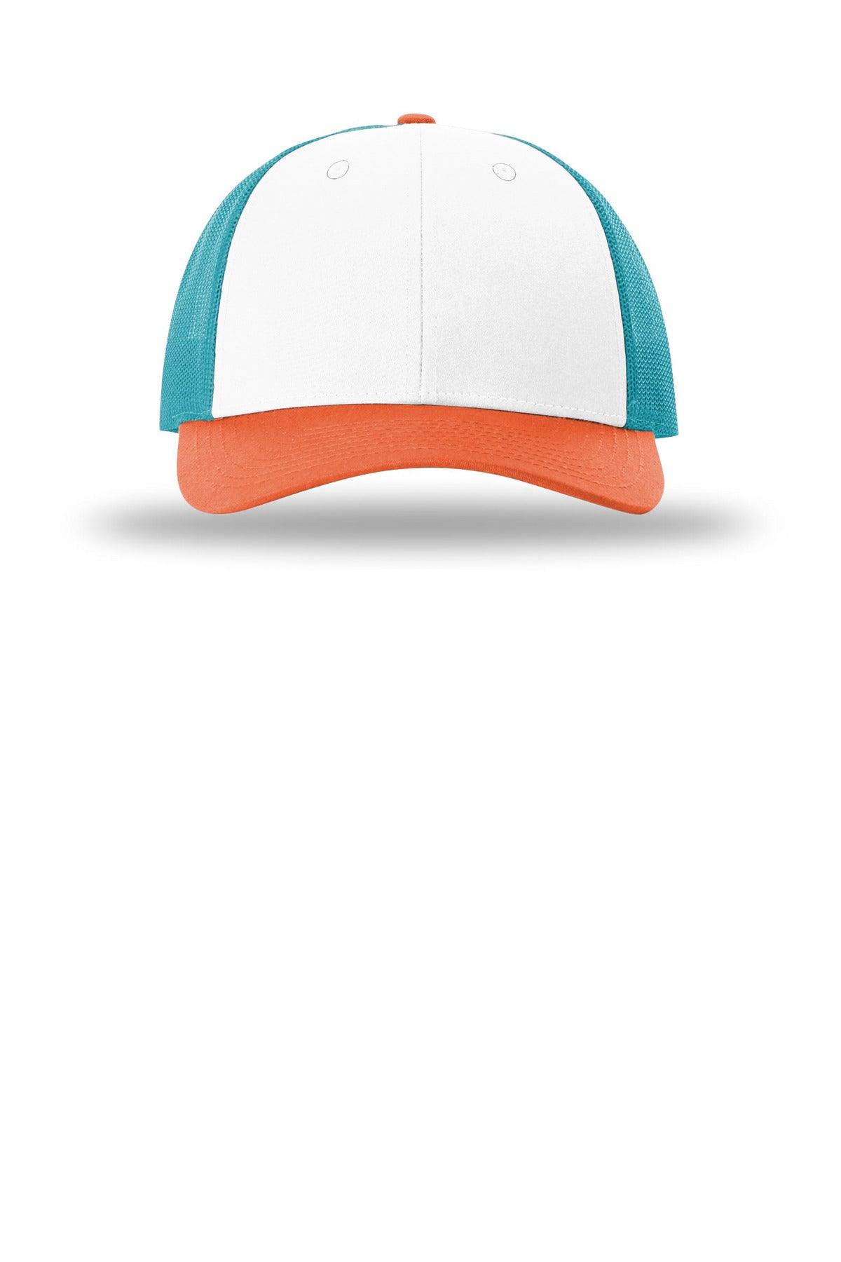 White/ Hawaiian Blue/ Pale Orange