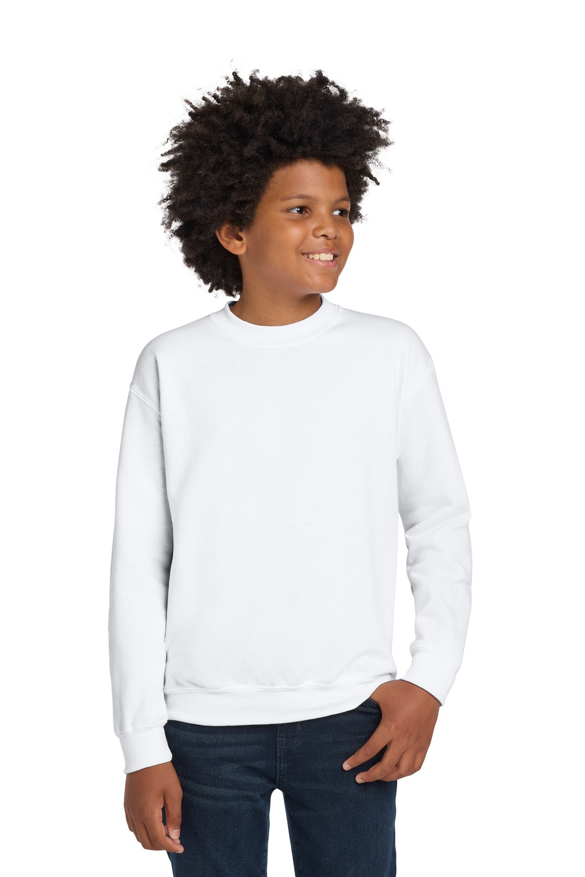 Sudadera juvenil de cuello redondo Gildan Heavy Blend™ (18000B)