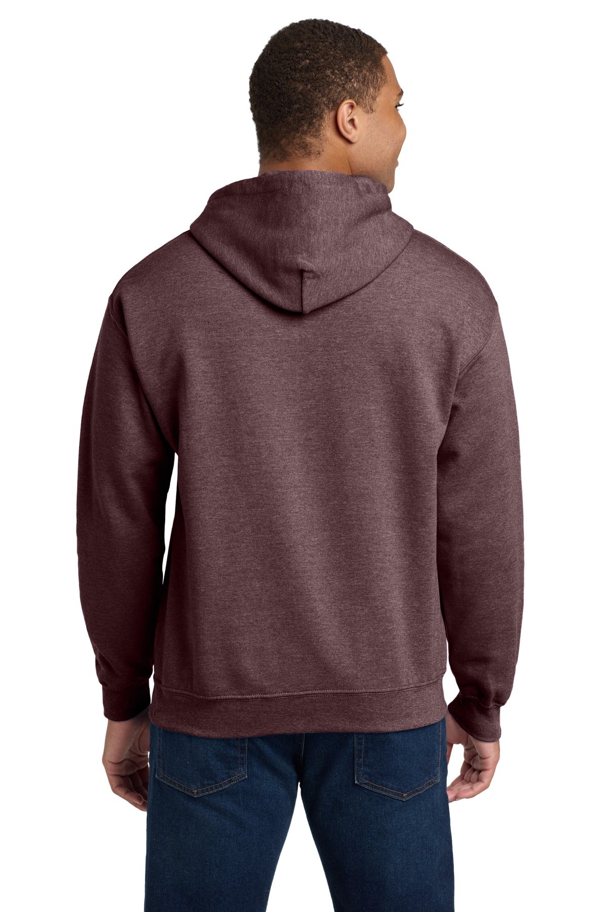 Heather Dark Maroon