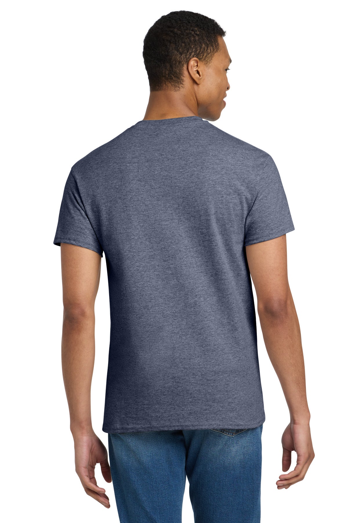 Heathered Navy