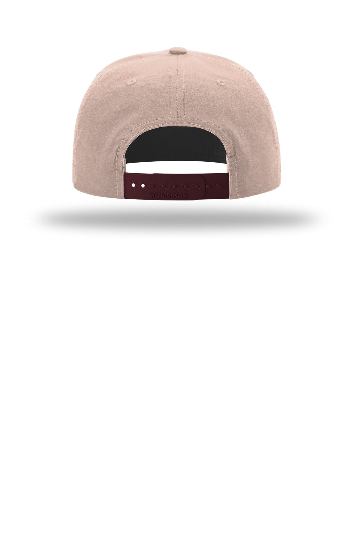 Pale Peach/ Maroon