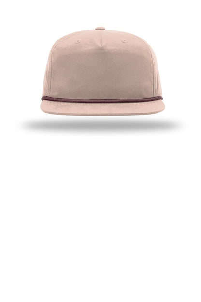 Pale Peach/ Maroon