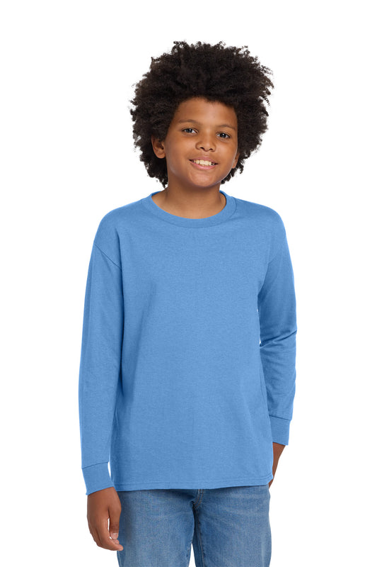 Gildan Youth Heavy Cotton™ 100% Cotton Long Sleeve T-Shirt (5400B)