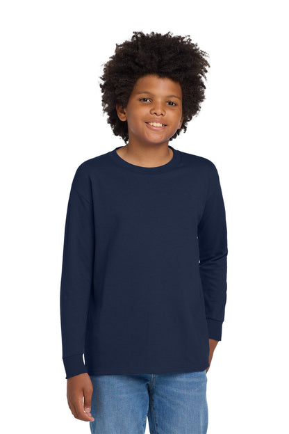 Gildan Youth Heavy Cotton™ 100% Cotton Long Sleeve T-Shirt (5400B)