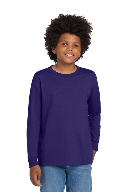 Gildan Youth Heavy Cotton™ 100% Cotton Long Sleeve T-Shirt (5400B)