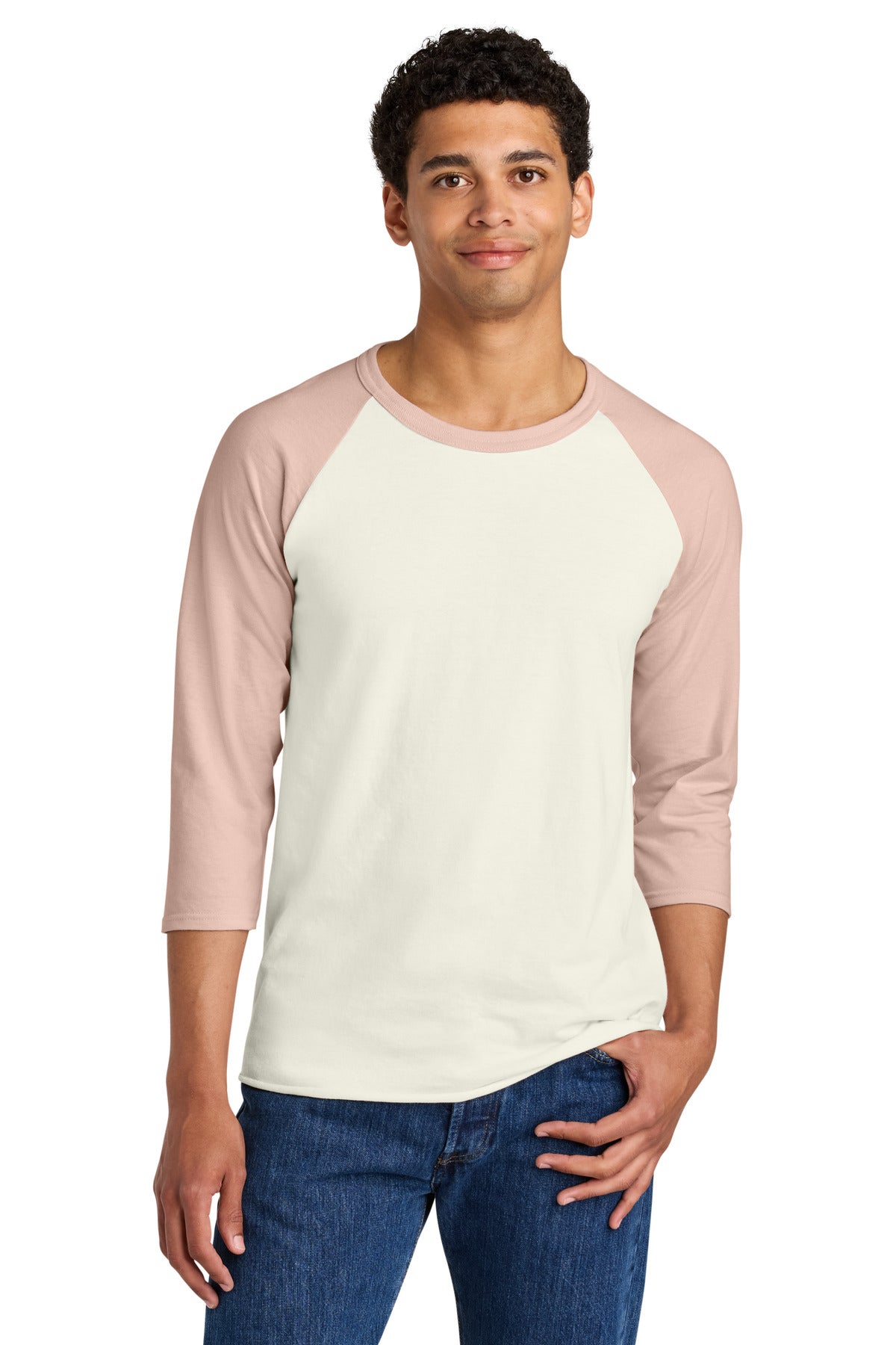 Sweet Cream Heather/ Blush Pink