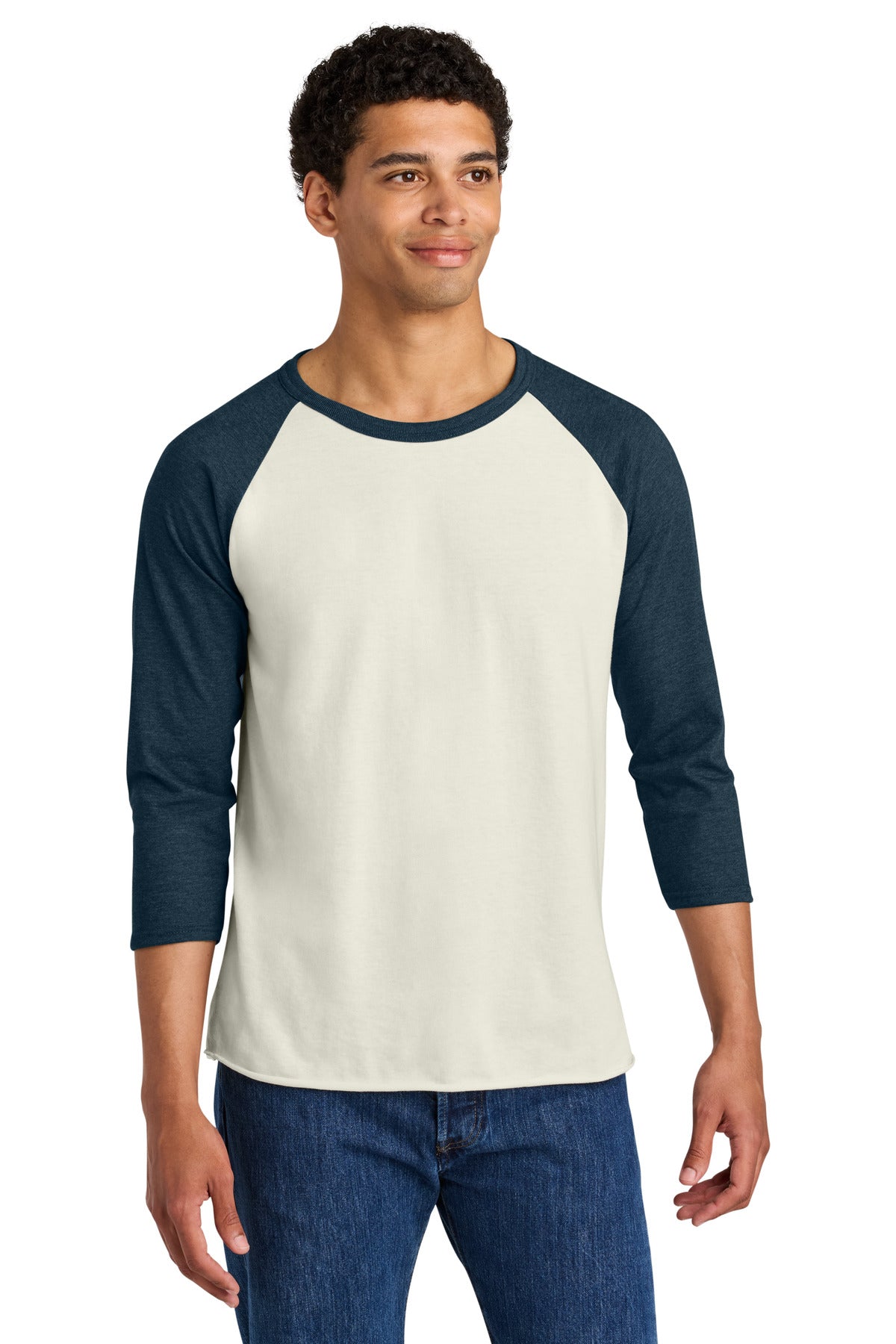 Sweet Cream Heather/ Indigo Heather