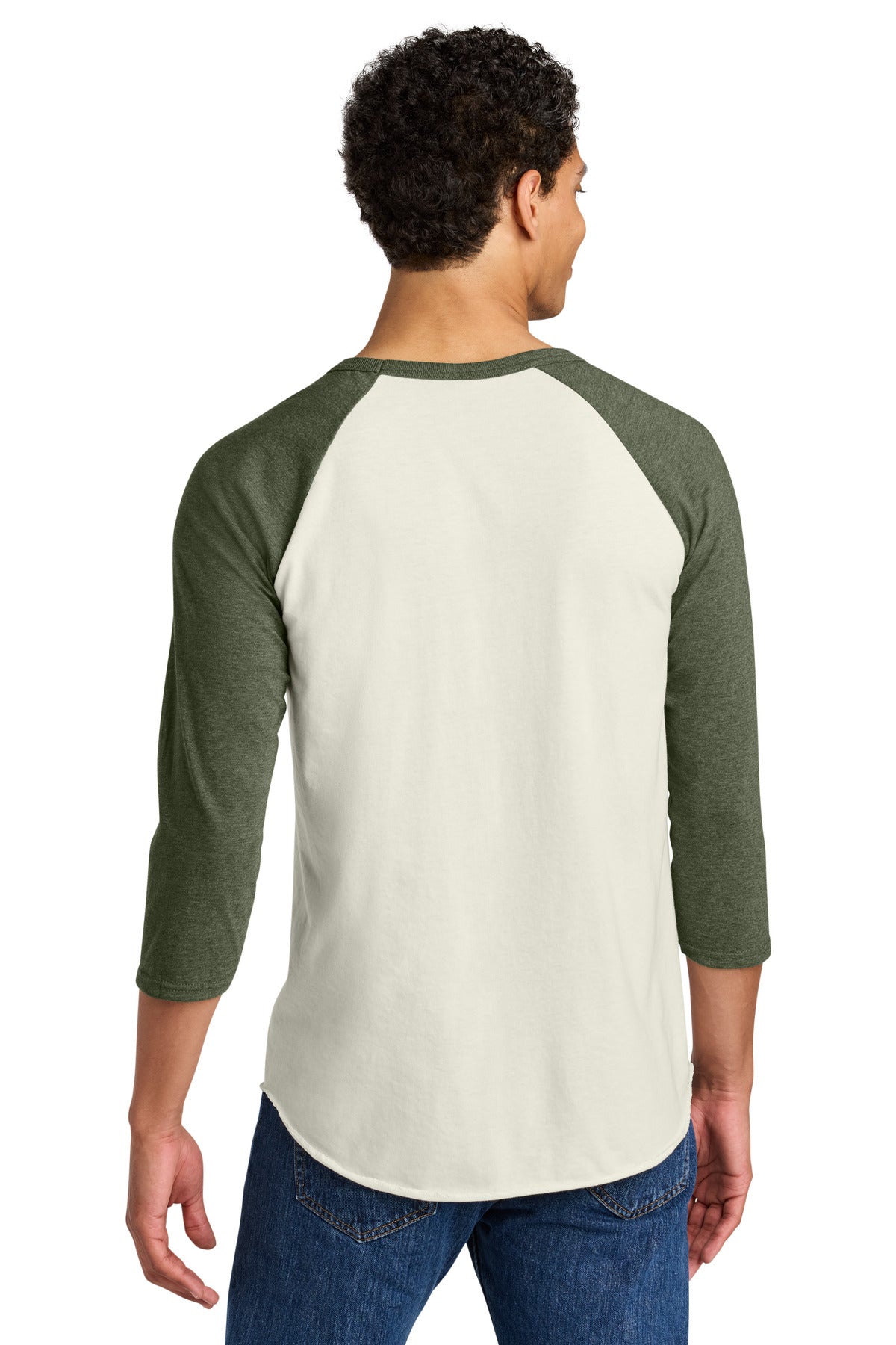 Sweet Cream Heather/ Military Green Heather
