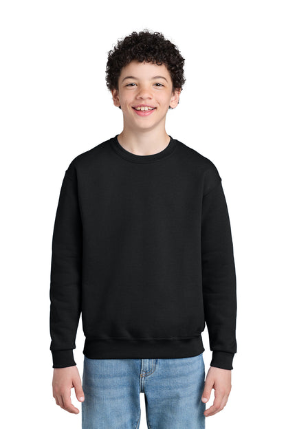 Sudadera juvenil de cuello redondo Jerzees NuBlend (562B)