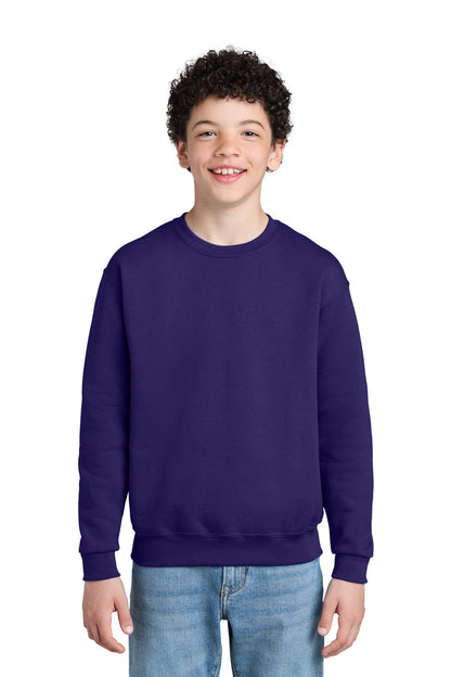 Sudadera juvenil de cuello redondo Jerzees NuBlend (562B)