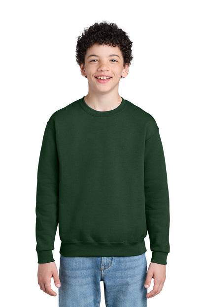 Sudadera juvenil de cuello redondo Jerzees NuBlend (562B)