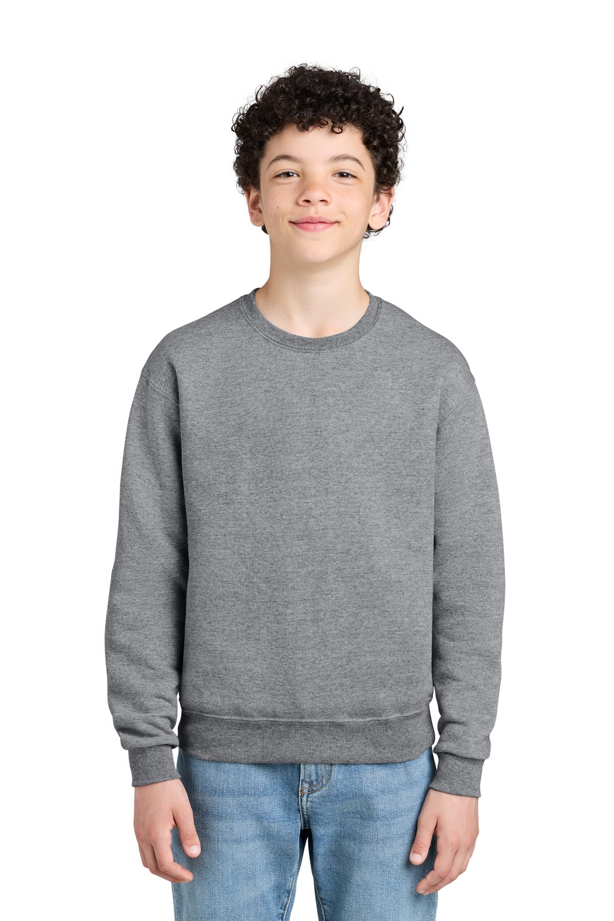 Sudadera juvenil de cuello redondo Jerzees NuBlend (562B)
