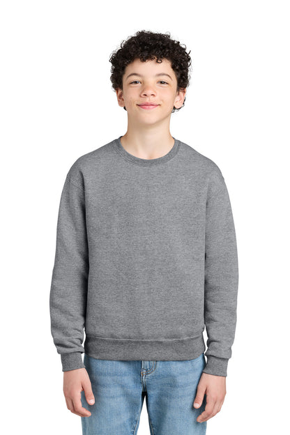 Sudadera juvenil de cuello redondo Jerzees NuBlend (562B)
