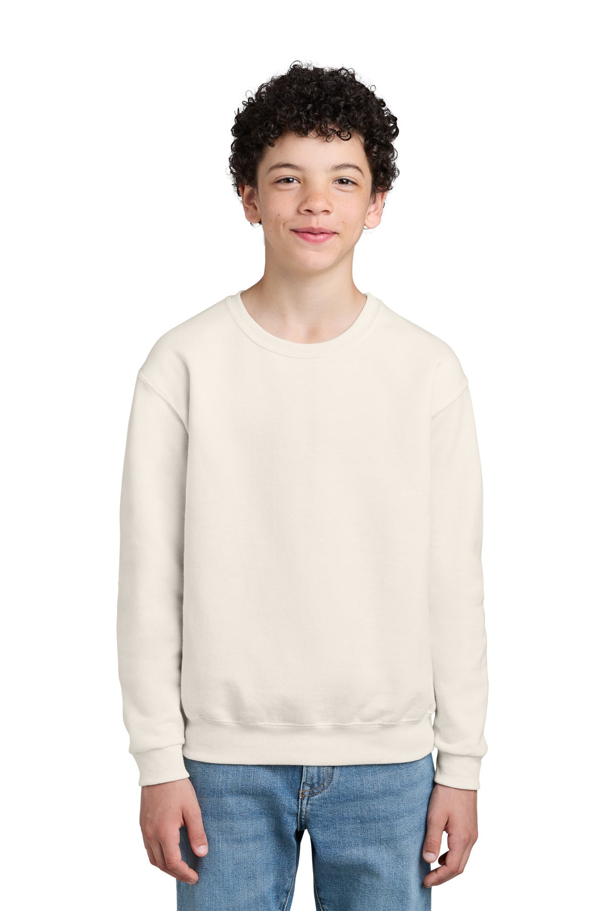 Sudadera juvenil de cuello redondo Jerzees NuBlend (562B)