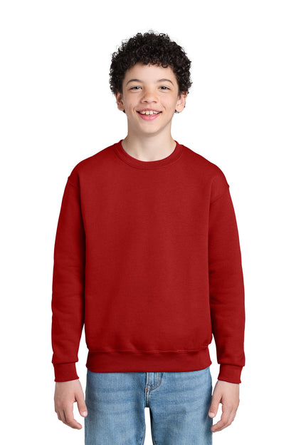 Sudadera juvenil de cuello redondo Jerzees NuBlend (562B)