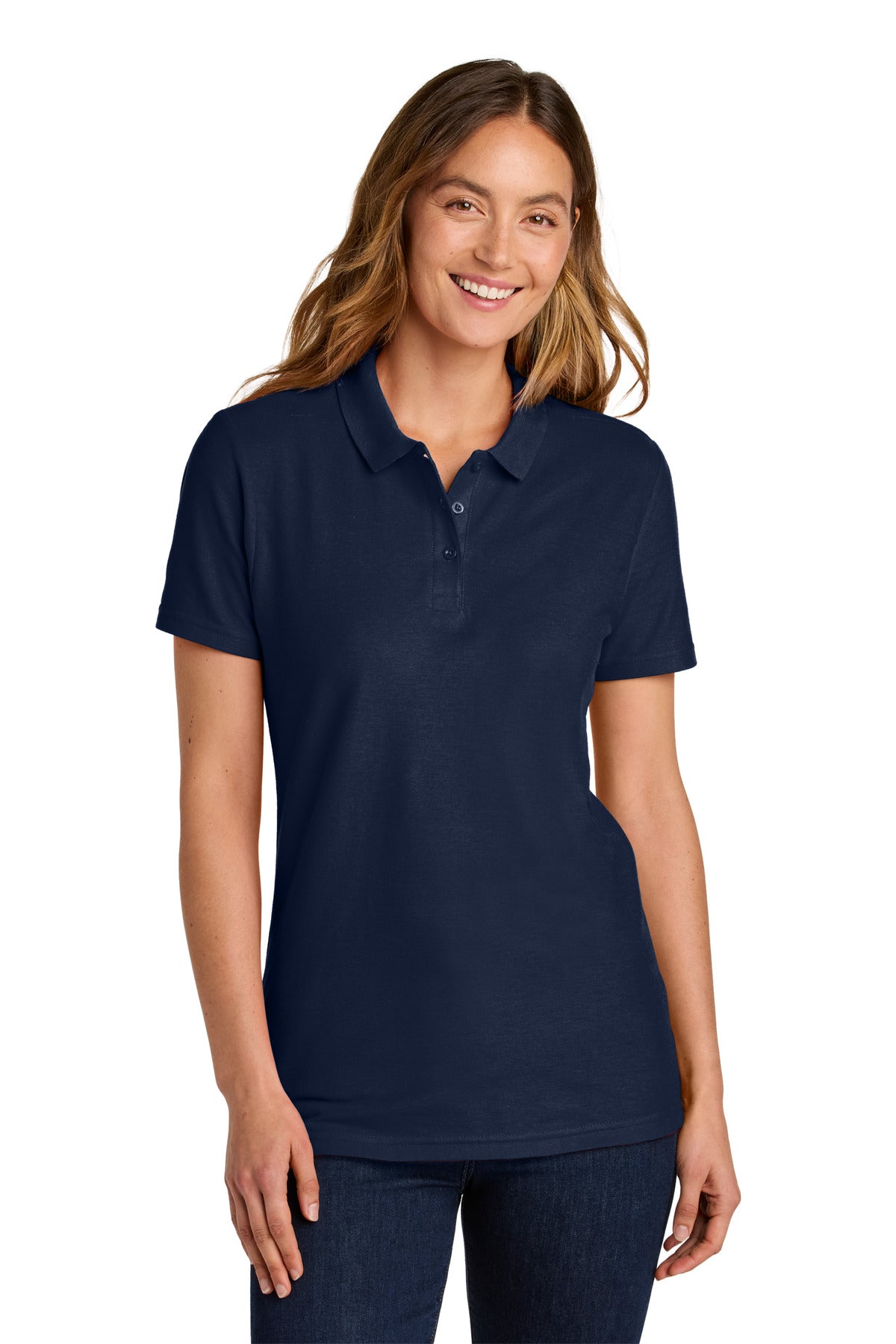 Polo de piqué para mujer Gildan Softstyle (64800L)