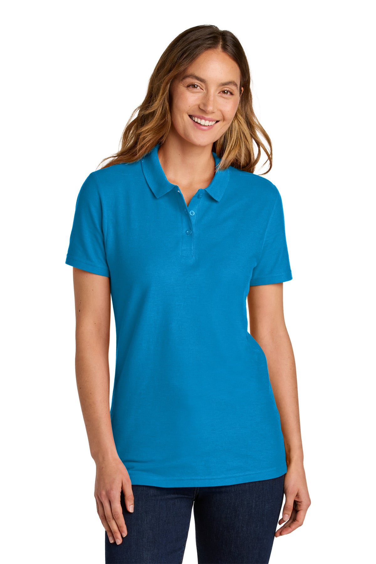 Polo de piqué para mujer Gildan Softstyle (64800L)