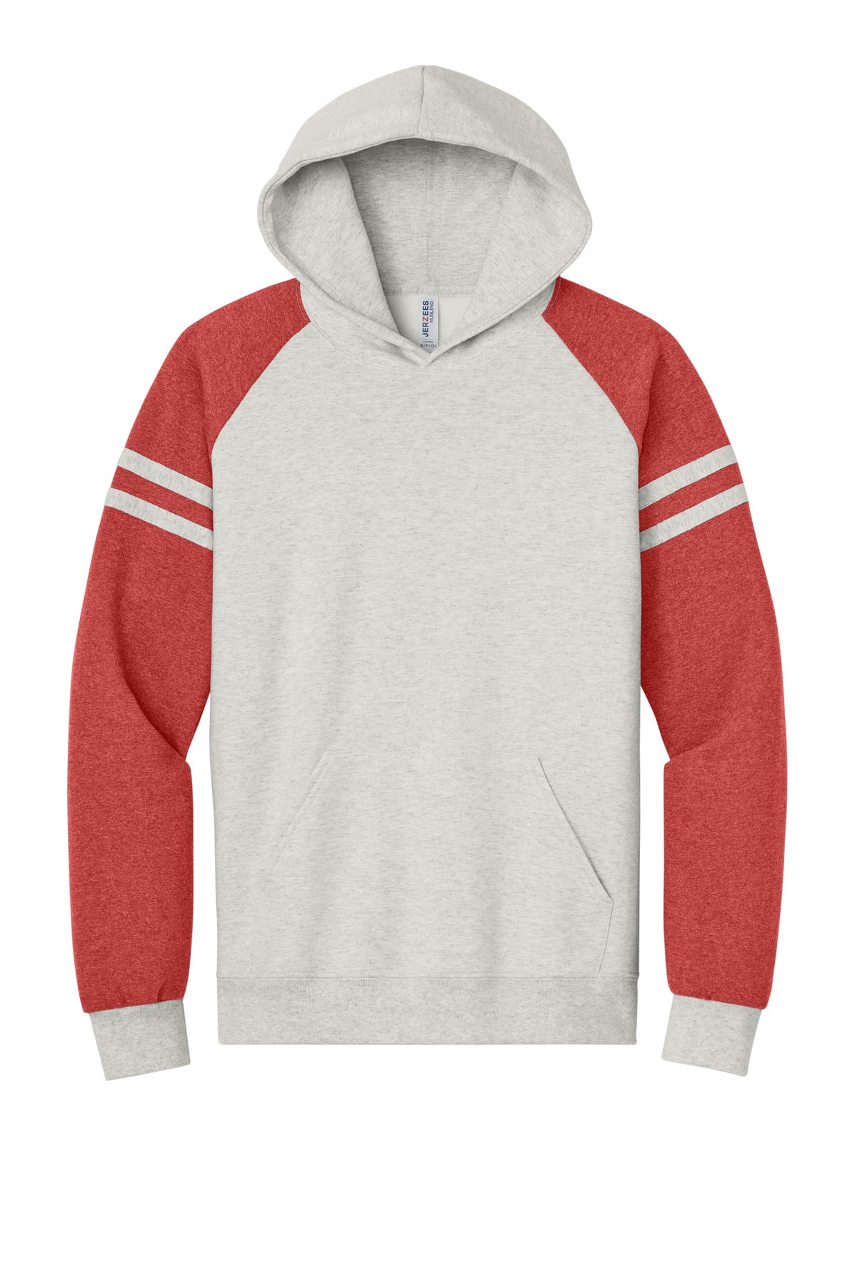 Oatmeal Heather/ Fiery Red Heather