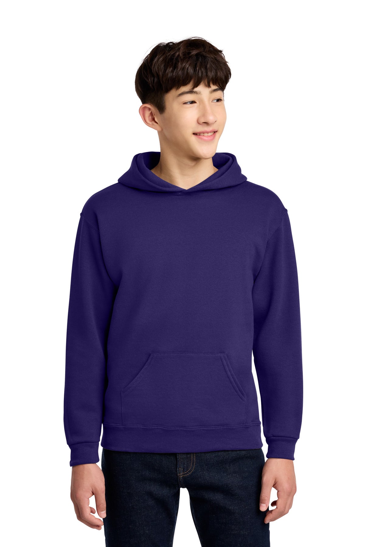 Sudadera con capucha para jóvenes Jerzees NuBlend (996Y)