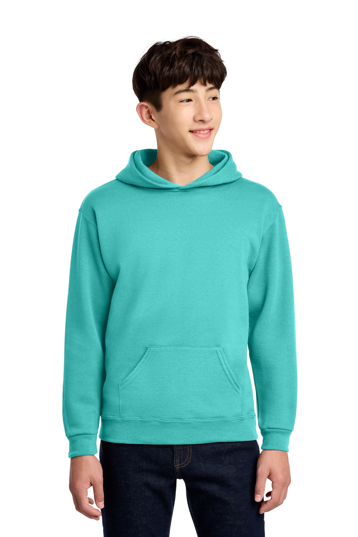 Sudadera con capucha para jóvenes Jerzees NuBlend (996Y)