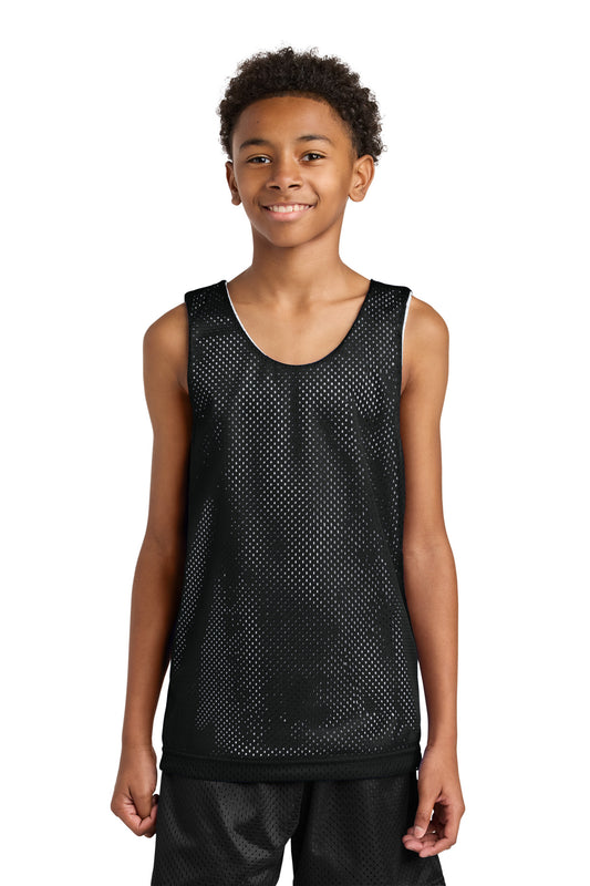 Camiseta sin mangas reversible de malla para jóvenes A4 Sprint (A4N2206)