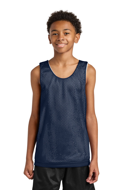 Camiseta sin mangas reversible de malla para jóvenes A4 Sprint (A4N2206)