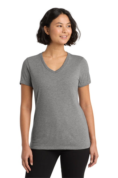 Camiseta de cuello en V Tri-Blend para mujer Allmade (AL2018)
