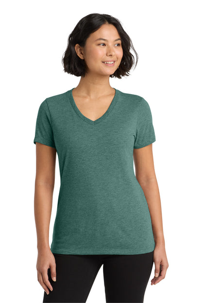 Camiseta de cuello en V Tri-Blend para mujer Allmade (AL2018)