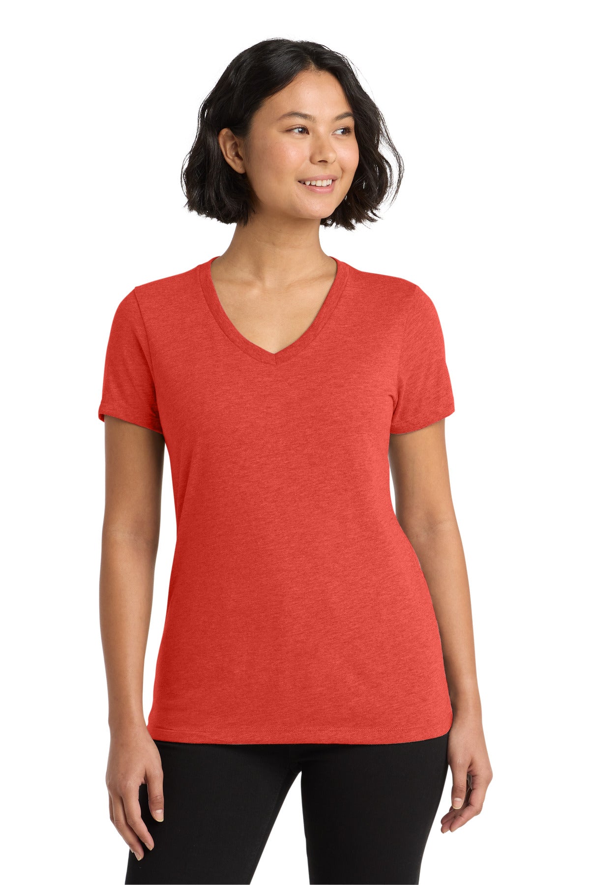 Camiseta de cuello en V Tri-Blend para mujer Allmade (AL2018)