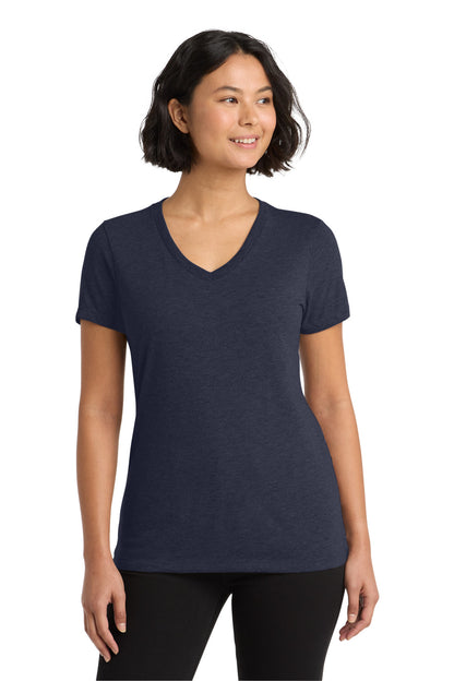 Camiseta de cuello en V Tri-Blend para mujer Allmade (AL2018)