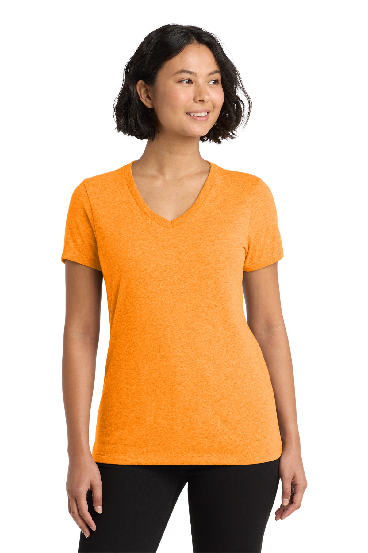 Camiseta de cuello en V Tri-Blend para mujer Allmade (AL2018)
