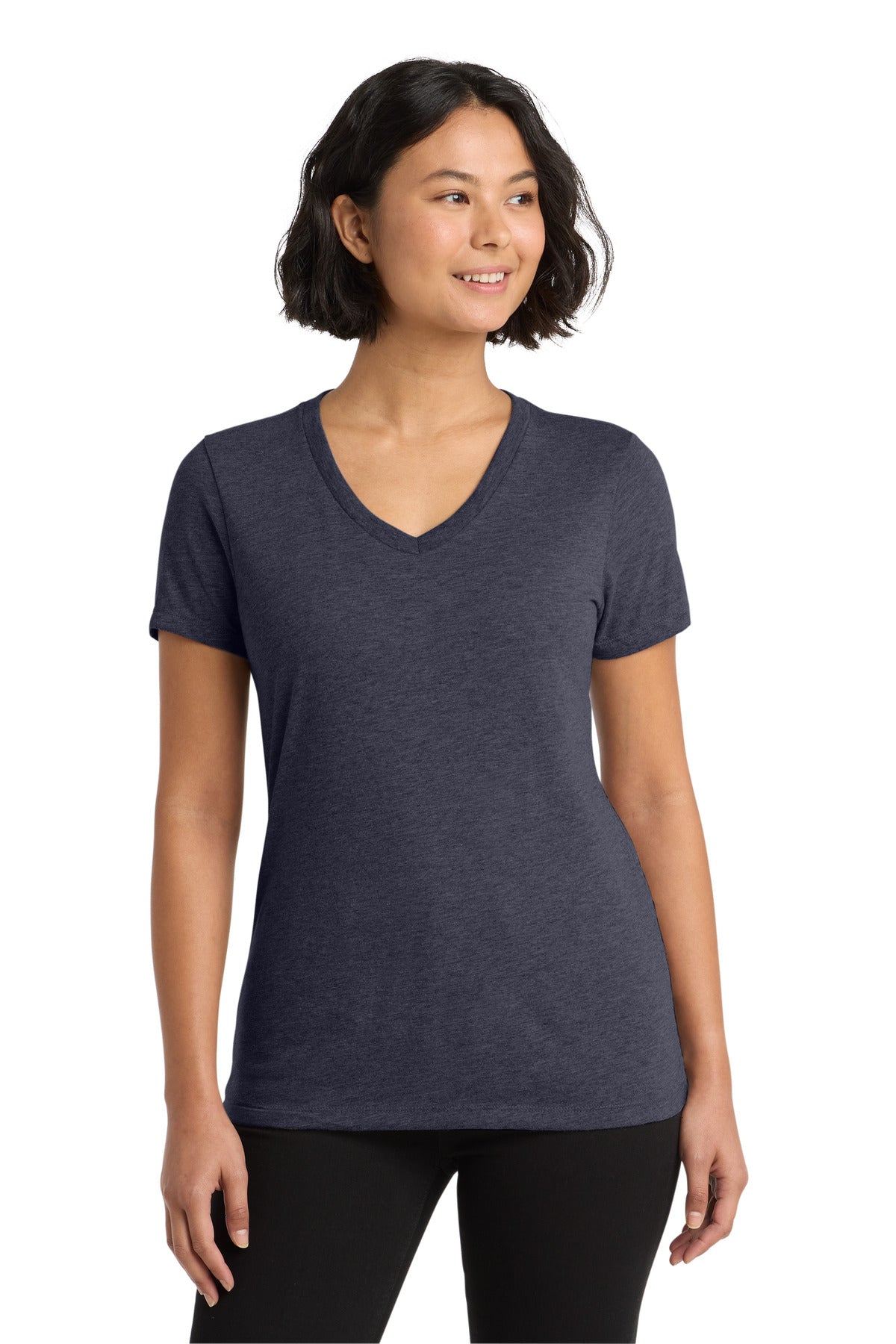 Camiseta de cuello en V Tri-Blend para mujer Allmade (AL2018)