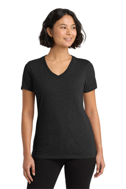 Camiseta de cuello en V Tri-Blend para mujer Allmade (AL2018)