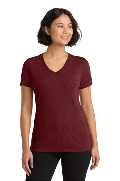 Camiseta de cuello en V Tri-Blend para mujer Allmade (AL2018)