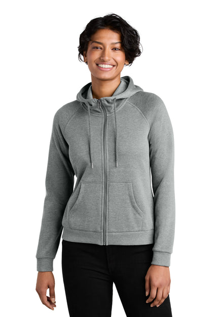 Allmade Women's Organic CVC Fleece Full-Zip Hoodie (AL5003)