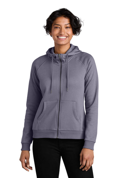 Allmade Women's Organic CVC Fleece Full-Zip Hoodie (AL5003)