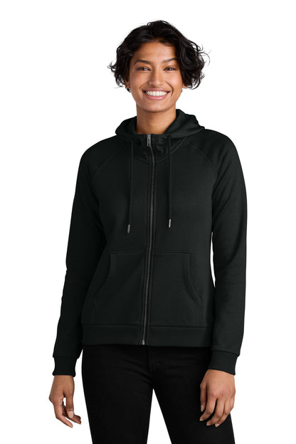 Allmade Women's Organic CVC Fleece Full-Zip Hoodie (AL5003)