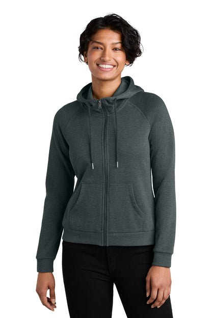 Allmade Women's Organic CVC Fleece Full-Zip Hoodie (AL5003)