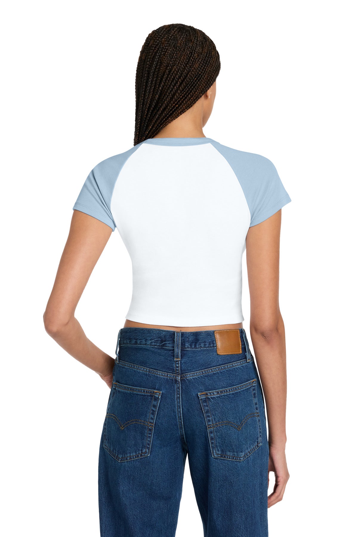 White/ Baby Blue