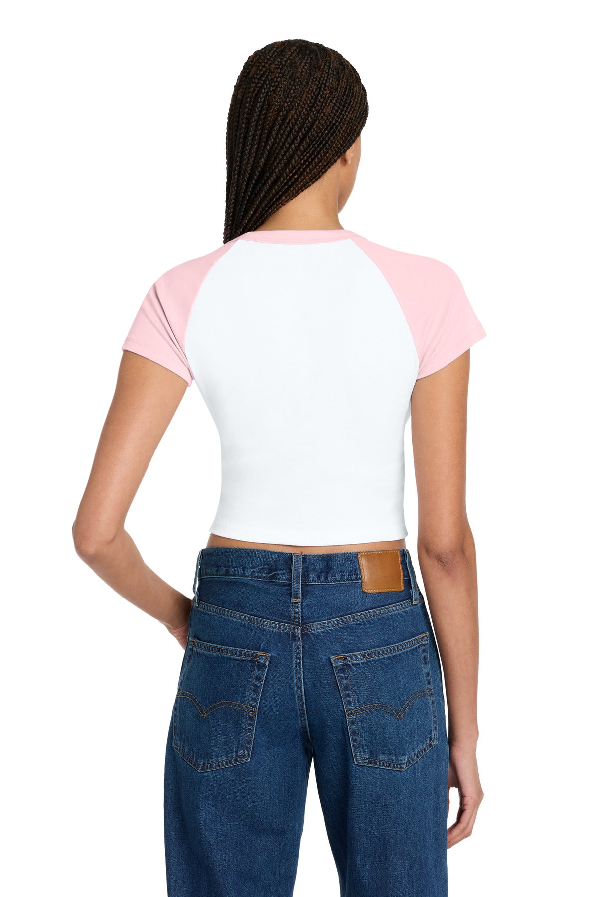 White/ Pink