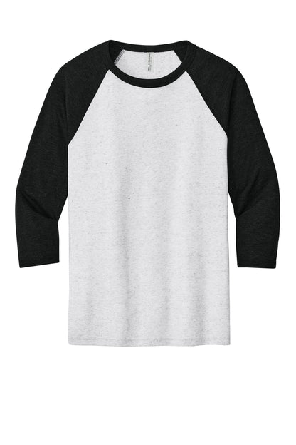 White Fleck/ Charcoal-Black Triblend