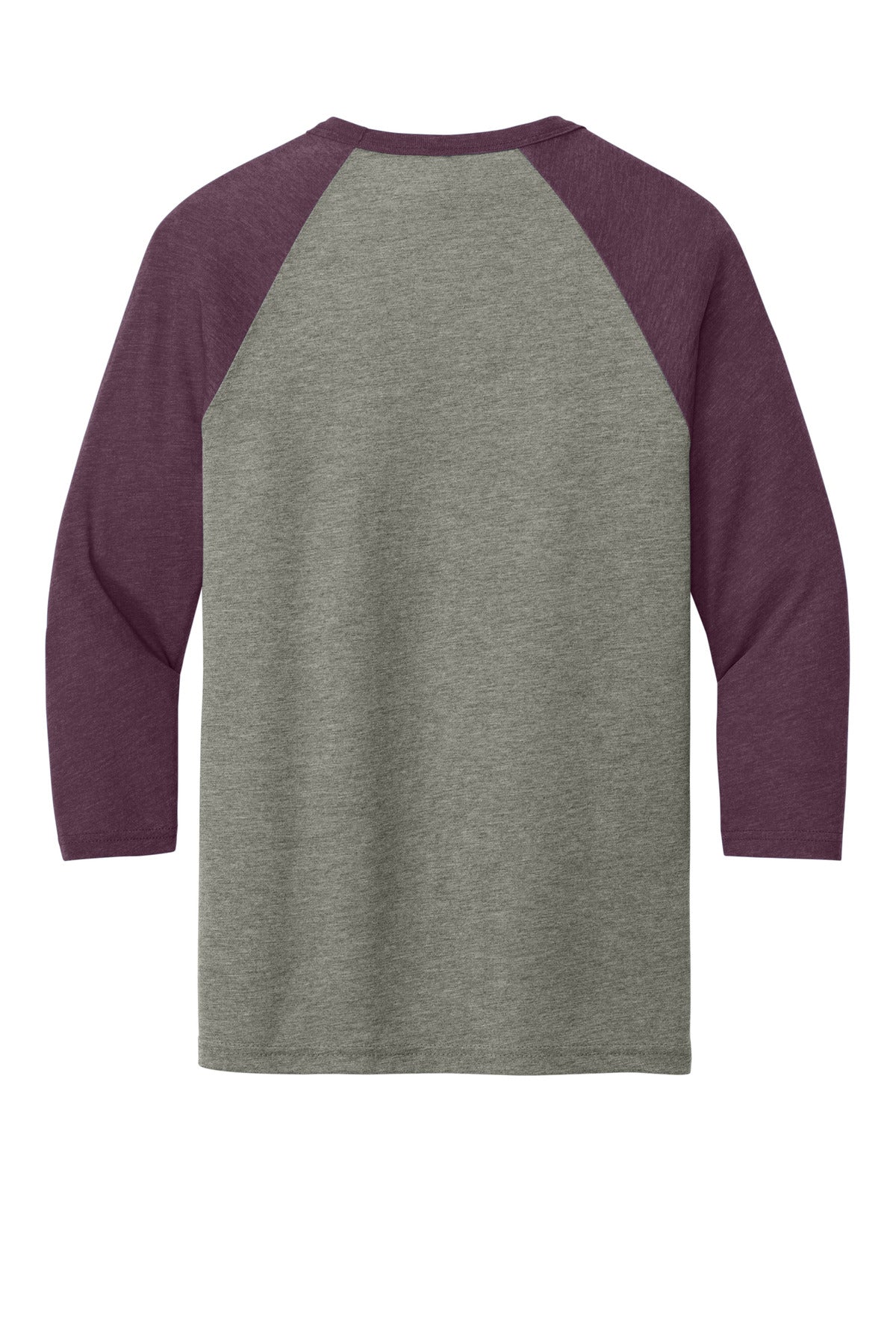 Grey/ Maroon Triblend