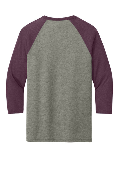 Grey/ Maroon Triblend