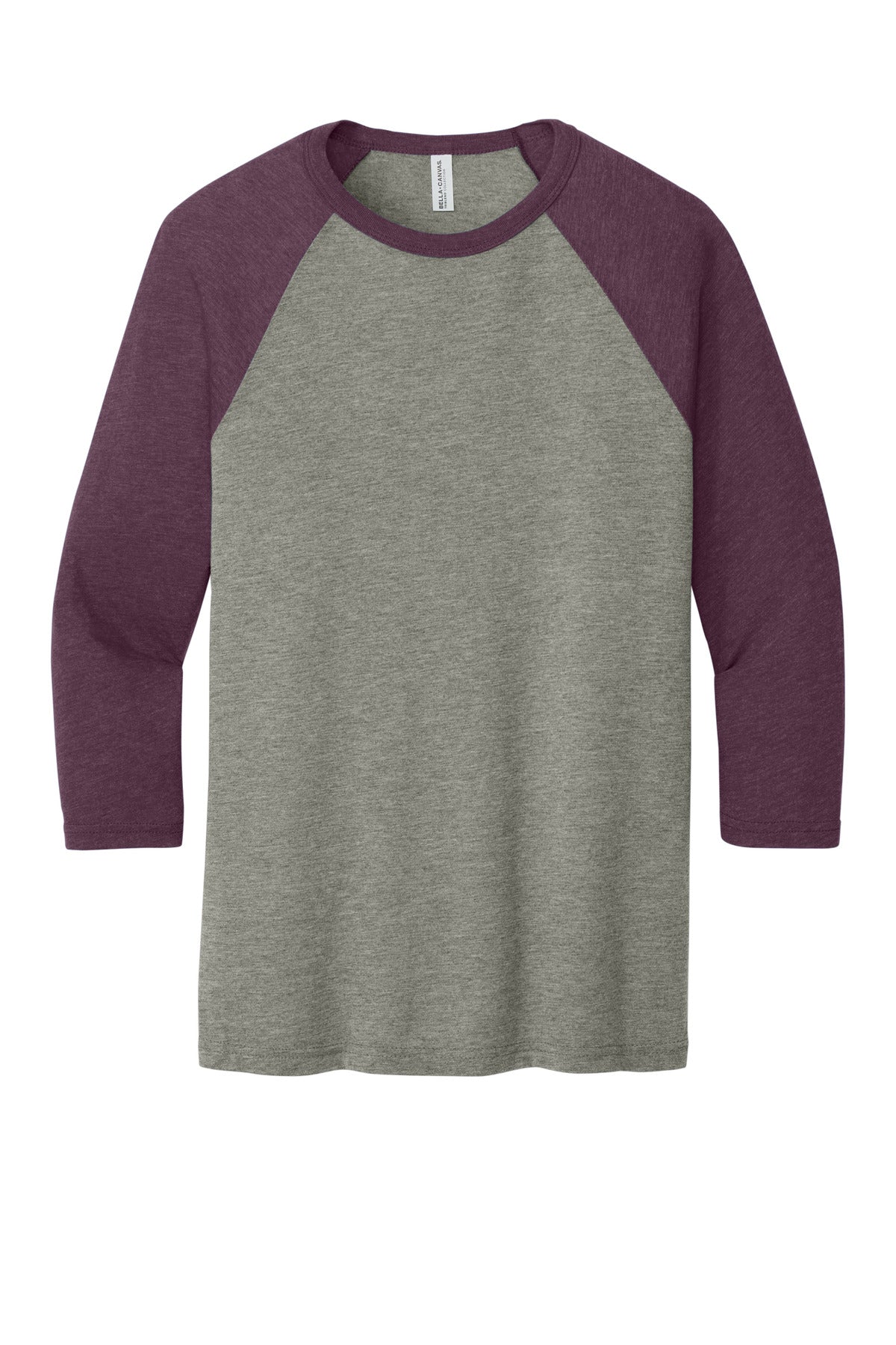 Grey/ Maroon Triblend