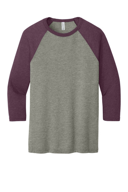 Grey/ Maroon Triblend