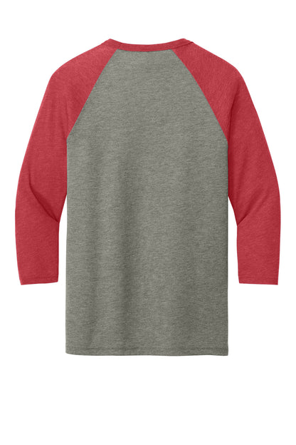 Grey/ Red Triblend
