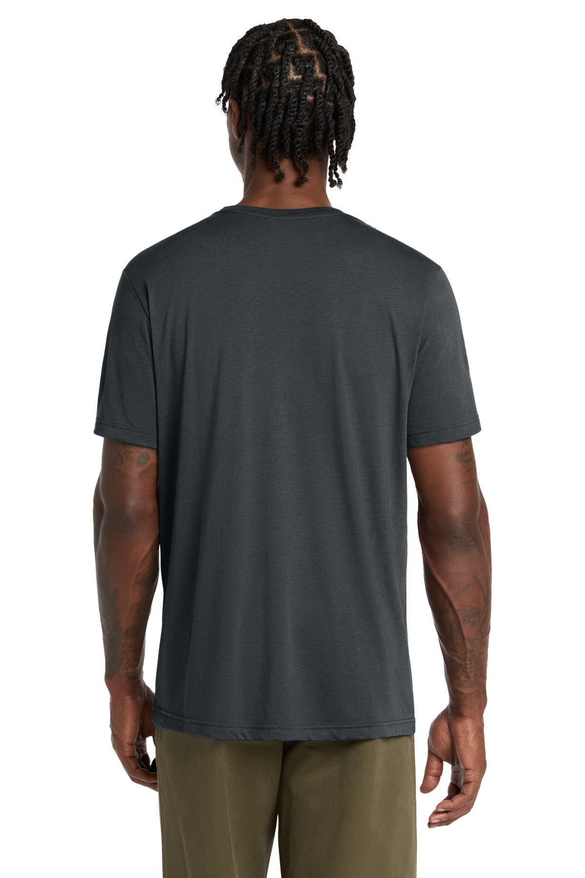 Solid Dark Grey Triblend