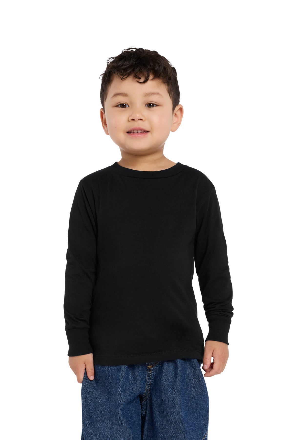 Bella+Canvas Toddler Jersey Long Sleeve Tee (BC3501T)