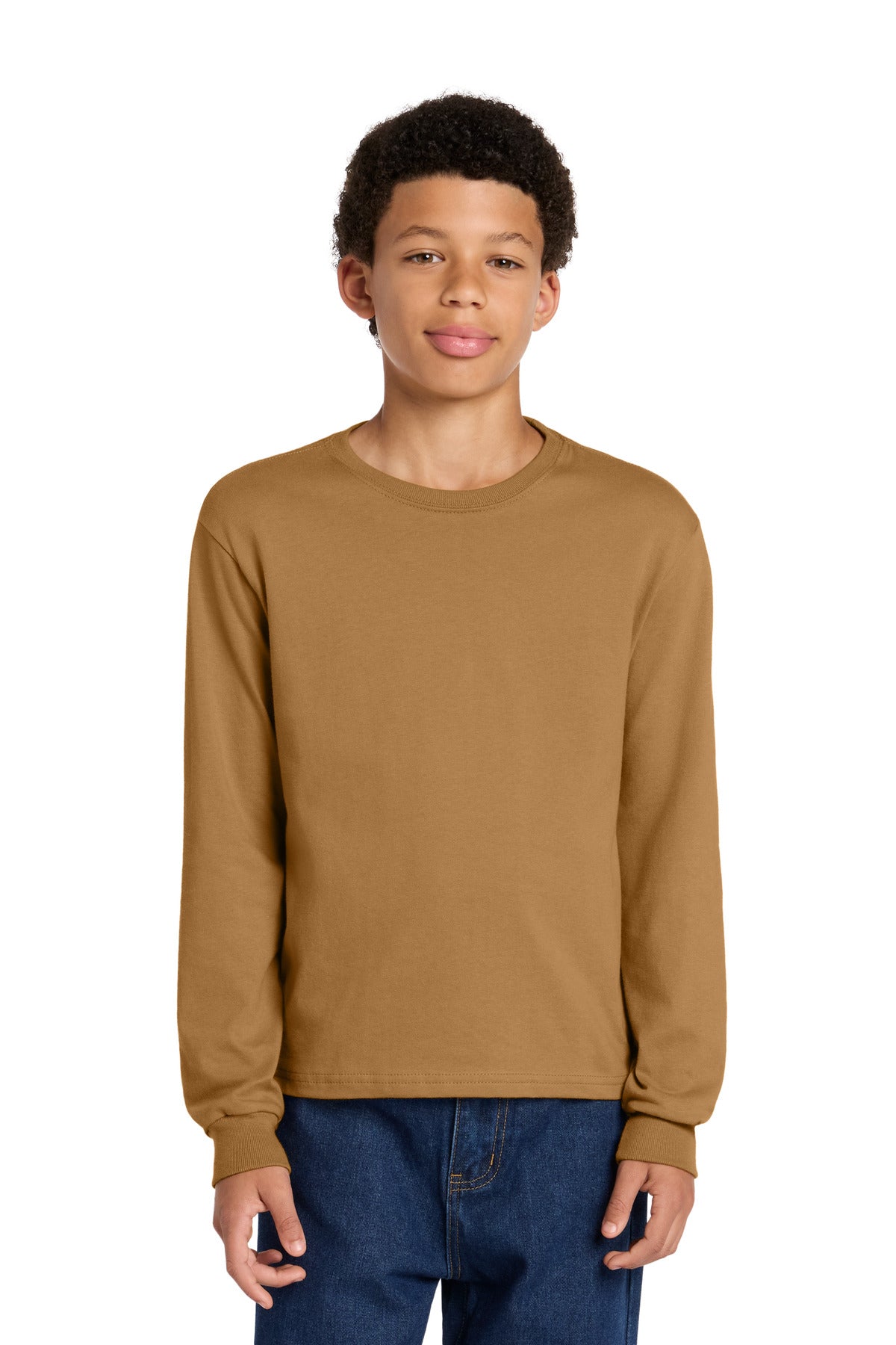Bella+Canvas Youth 6-Ounce Heavyweight Long Sleeve Tee (BC3511Y)